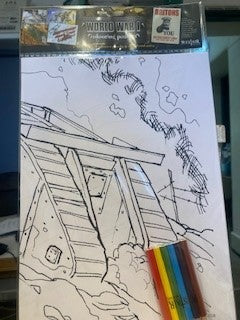 WW1 Colouring posters