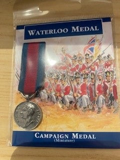 Mini Medal-Waterloo