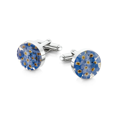 Cufflinks - Forget-Me-Not